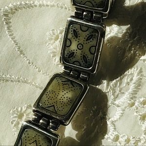 Brighton enamel bracelet 7.5”reversible